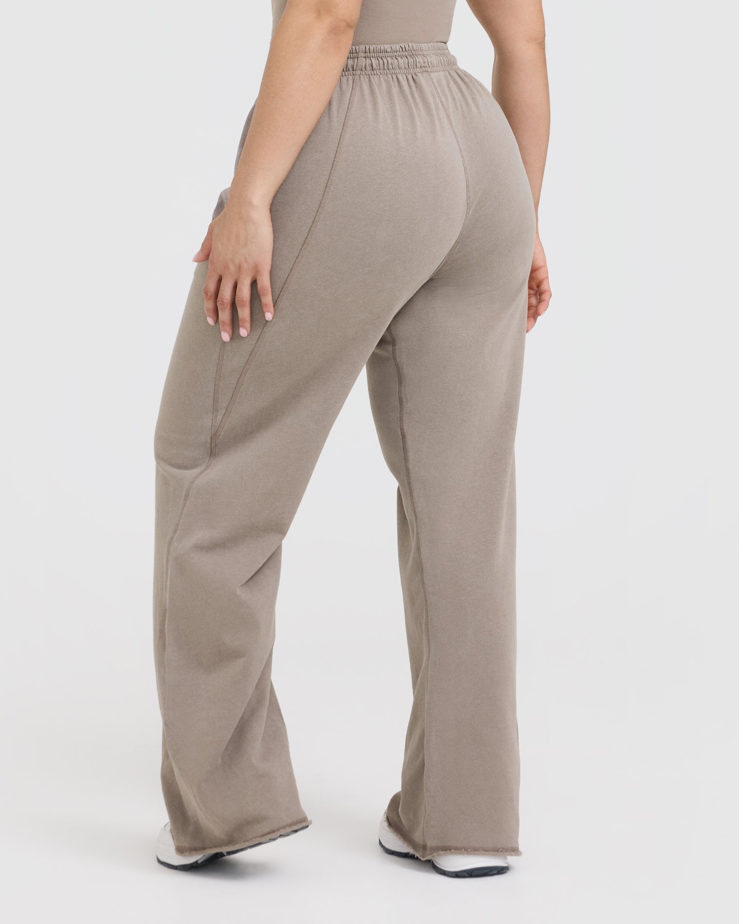 Raw Lounge Wide Leg Joggers for Women - Soft Minky Fabric Comfortable Loungewear Pants | Perfect for Yoga, Home Relaxing & Casual Outfits