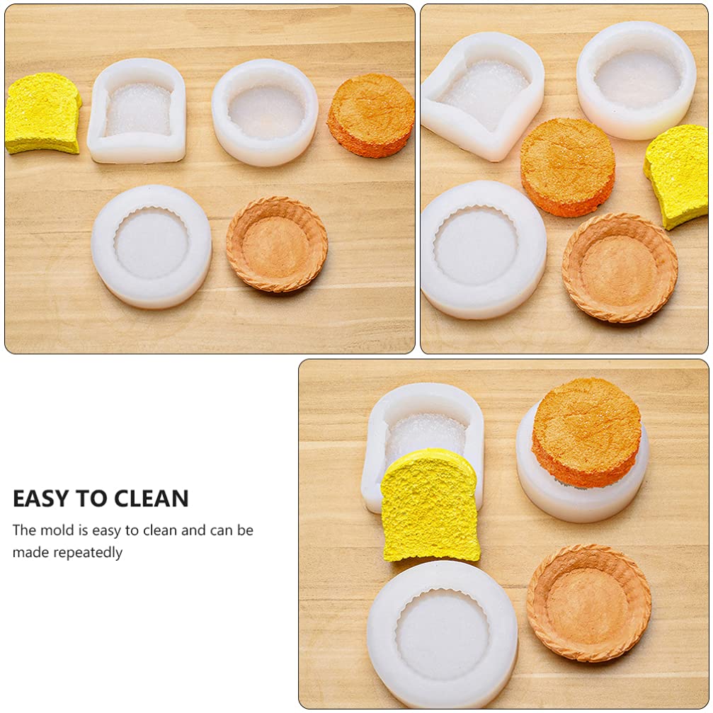 HEMOTON 2-Piece Silicone Baking Molds Set - Loaf Pan, Cupcake & Cookie Molds for Bread, Cake, Muffins, Egg Tarts | Reusable Non-Stick DIY Baking Tools for Home Kitchen, Soap Making & Party Treats