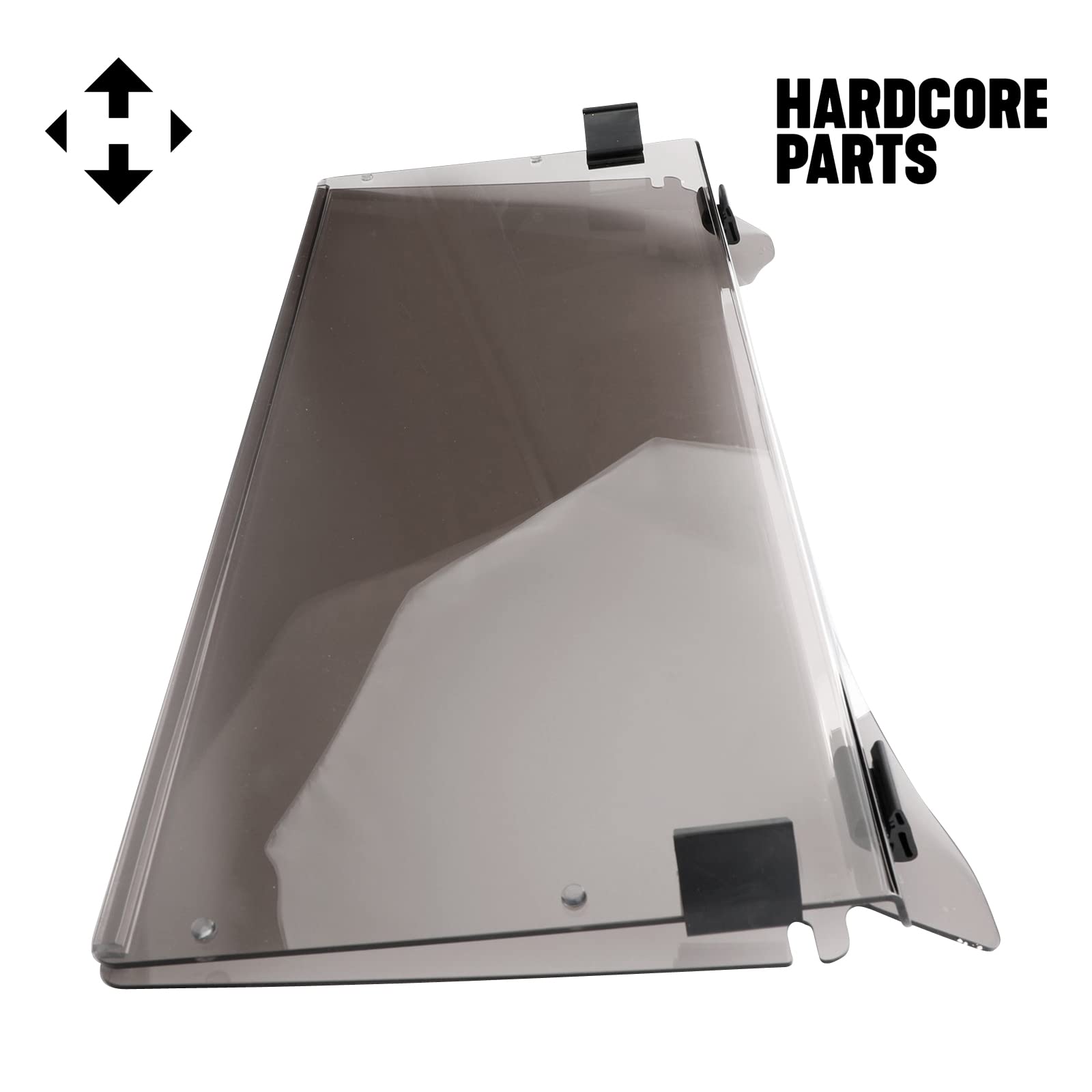 Foldable Tinted Windshield for Club Car Precedent Golf Cart (2004+ Models) - UV Protection & Enhanced Visibility for Outdoor Golfing & Neighborhood Cruising