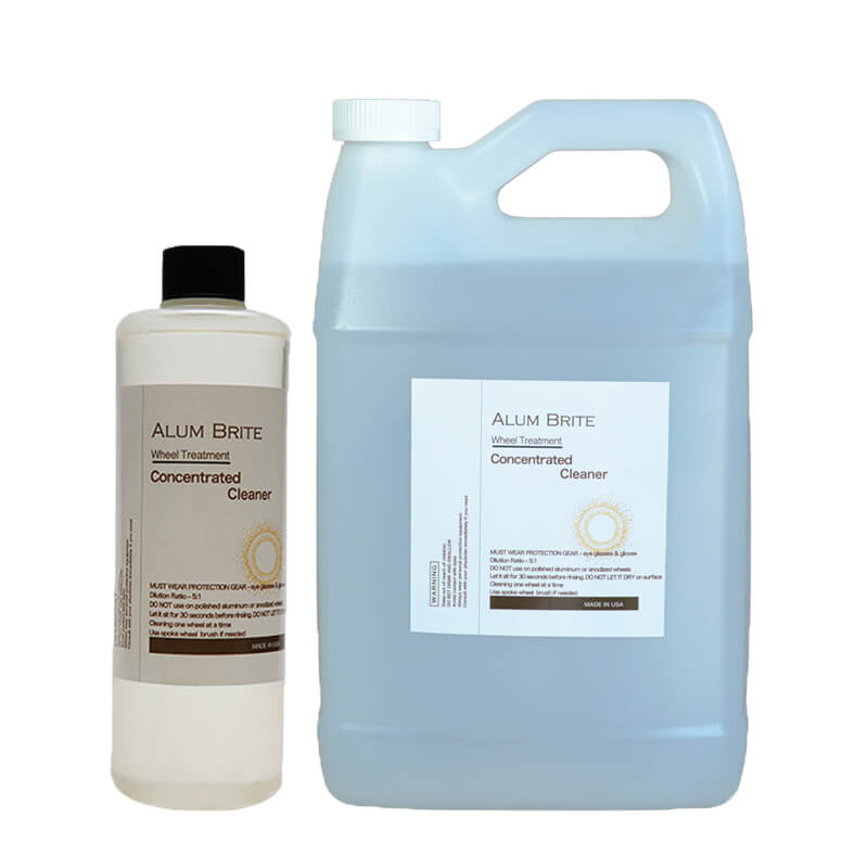 Best Aluminum Brightener for Cars & RVs - Heavy Duty Metal Cleaner & Polish - Restores Shine to Wheels, Fenders & Trim - Perfect for Auto Detailing & Marine Use