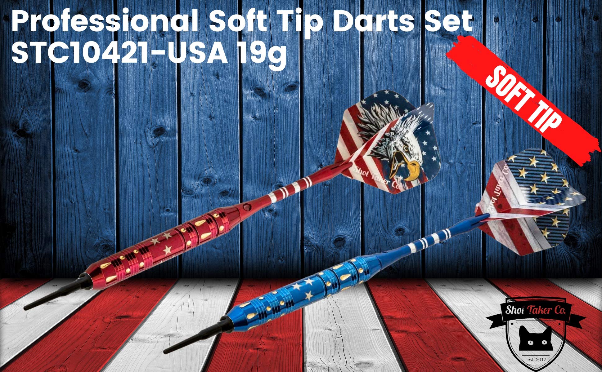 Premium Soft Tip Darts Set for Electronic Dartboards - Professional Brass Barrel Darts with Plastic/Aluminum Shafts, Rubber O-Rings, Flights & 50PC 2BA Tips - Includes Wrench for Easy Assembly - Perfect for Home Bars, Game Rooms & Competitive Play