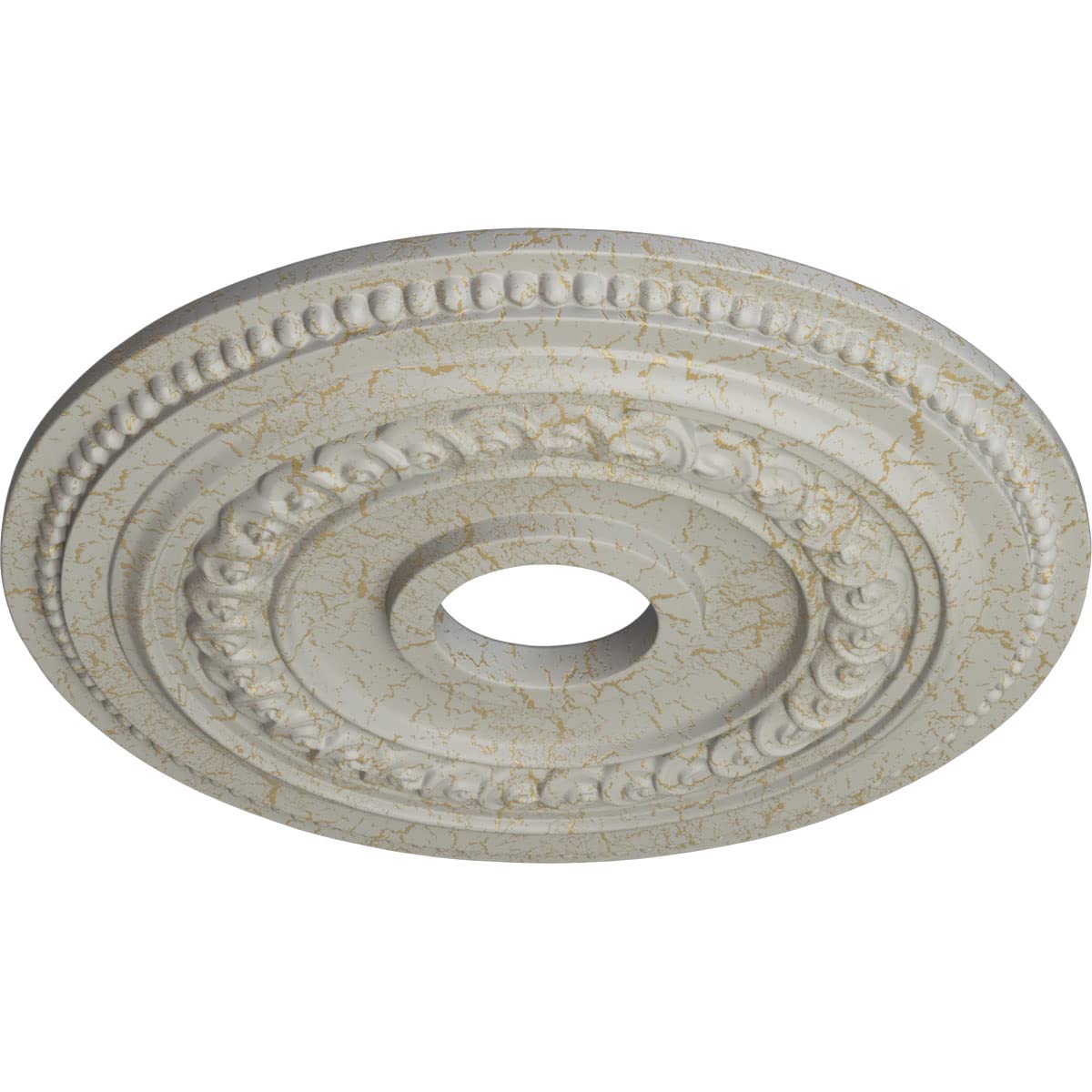 Ekena Millwork CM18OL1PCC Oldham Ceiling Medallion - 18