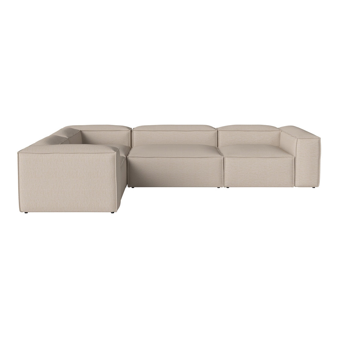 Cosima Corner Sofa - Modern L-Shaped Sectional Couch for Living Room, Home Theater & Lounge Spaces