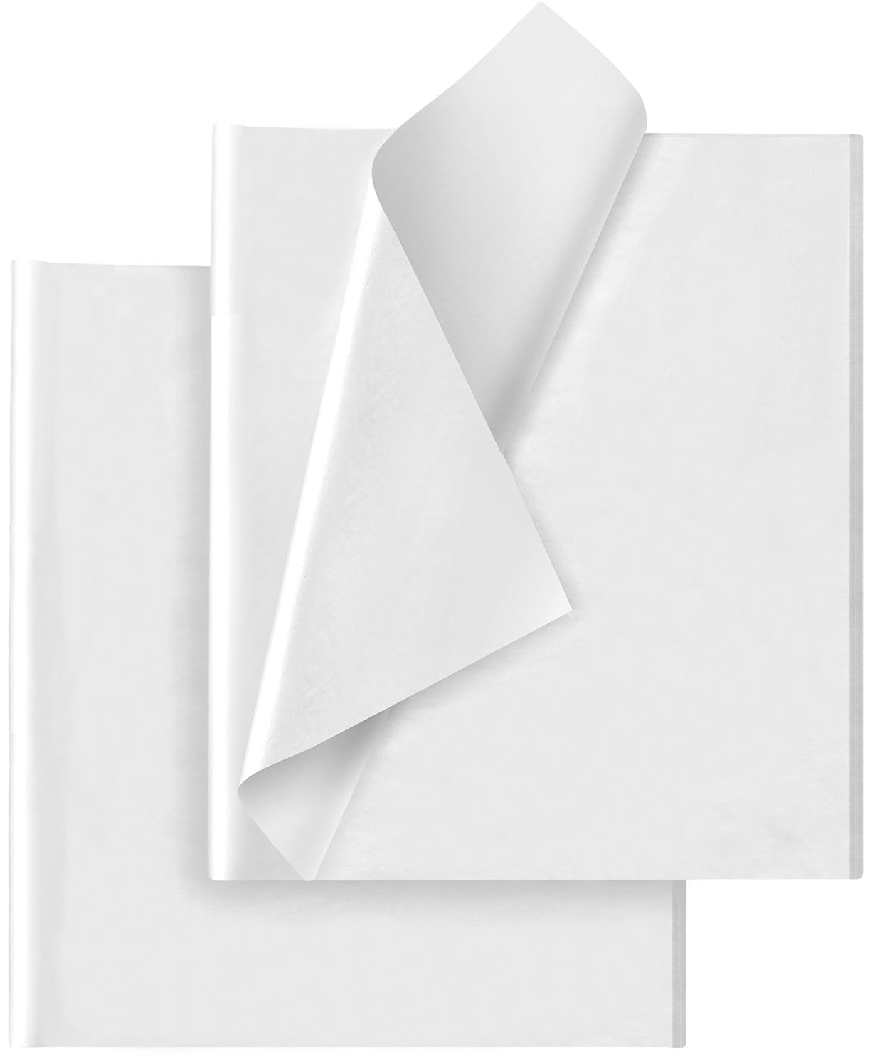 Premium White Tissue Paper for Gift Bags - 30 Sheets Bulk Wrapping Paper (14