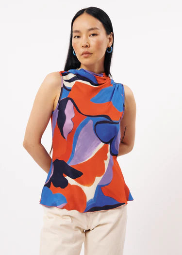 CINTIA Women's Fashion Top - Stylish Multi-Color Blouse for Casual Wear, Office & Party Outfits