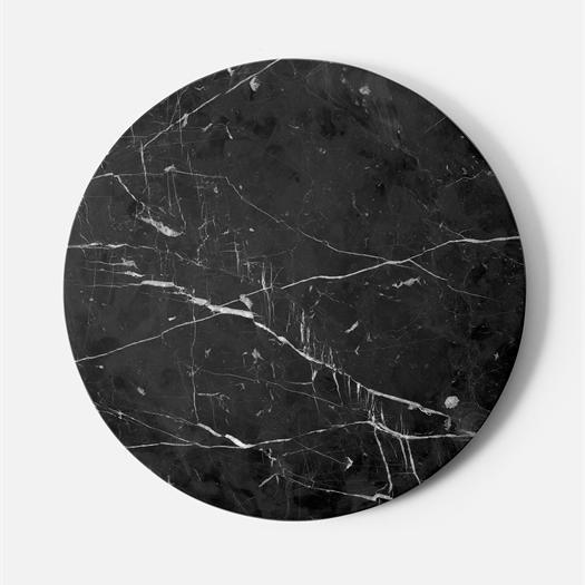 Modern Androgyne Table Top - Versatile Round Side Table Replacement for Living Room, Bedroom, or Office Decor