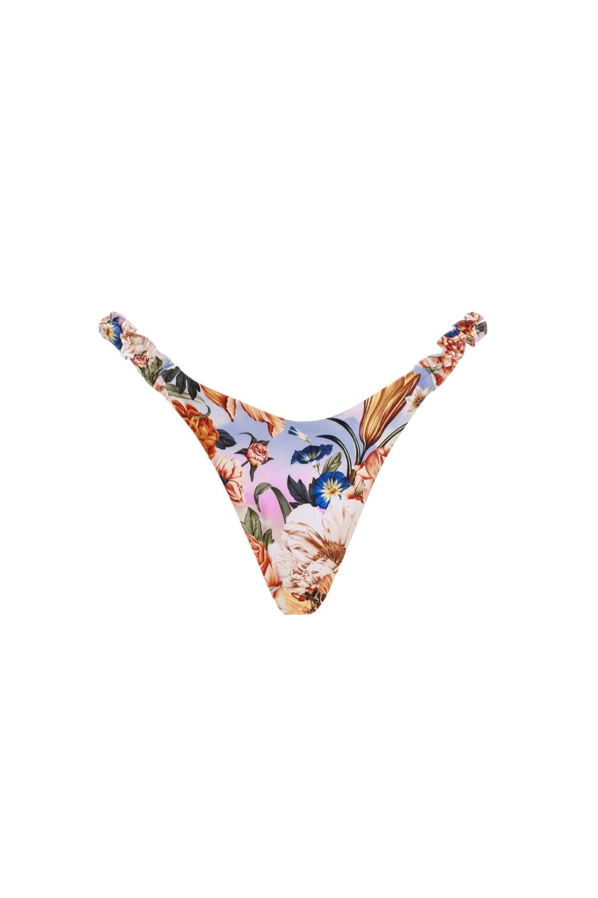 Adele Women's Bikini Bottom Swimwear - High Waisted Bathing Suit Bottoms for Beach, Pool & Summer Vacations
