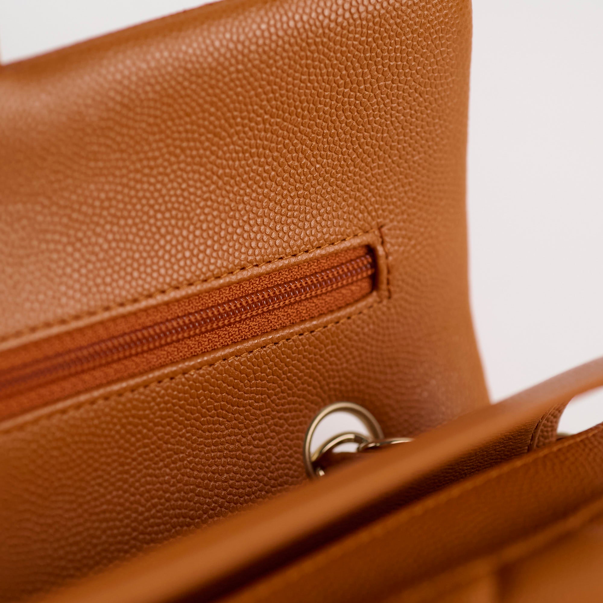 Chanel Small Classic Double Flap Bag in Caramel Caviar Leather - Luxury Crossbody Purse for Women, Perfect for Date Night & Special Occasions