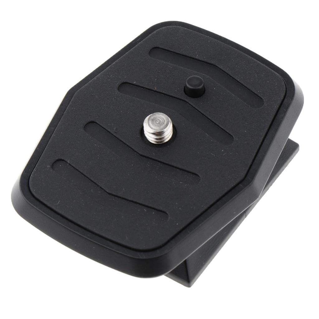 BaotyJie 3x Plastic Quick Release Plate Bracket with 60mm QR Quick Release Clamp Adapter - Compatible with Camera Tripods, DSLR Mounts & Video Equipment for Smooth Shooting Transitions
