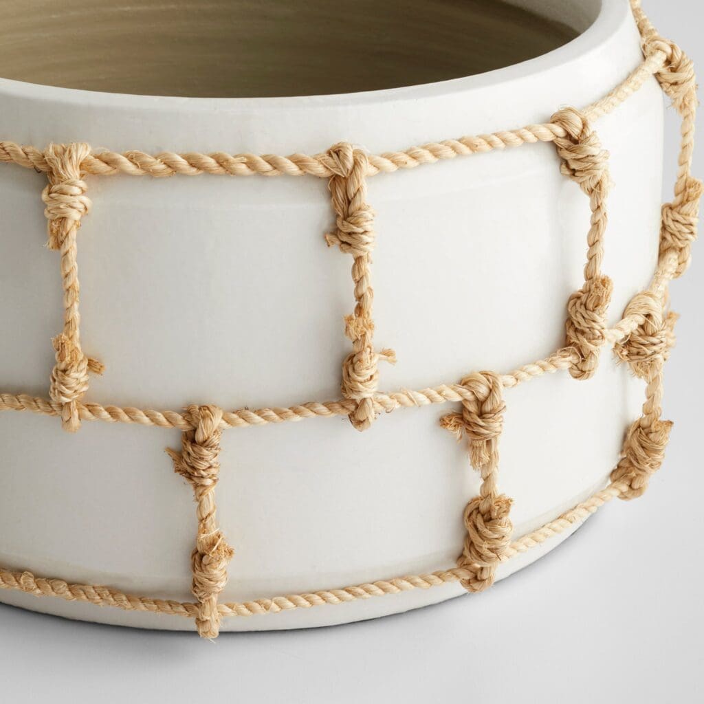 Cyan Design 11584 Antrea Bowl - White Ceramic Decorative Bowl for Home Decor, Centerpiece, Fruit Display, and Tabletop Decorations