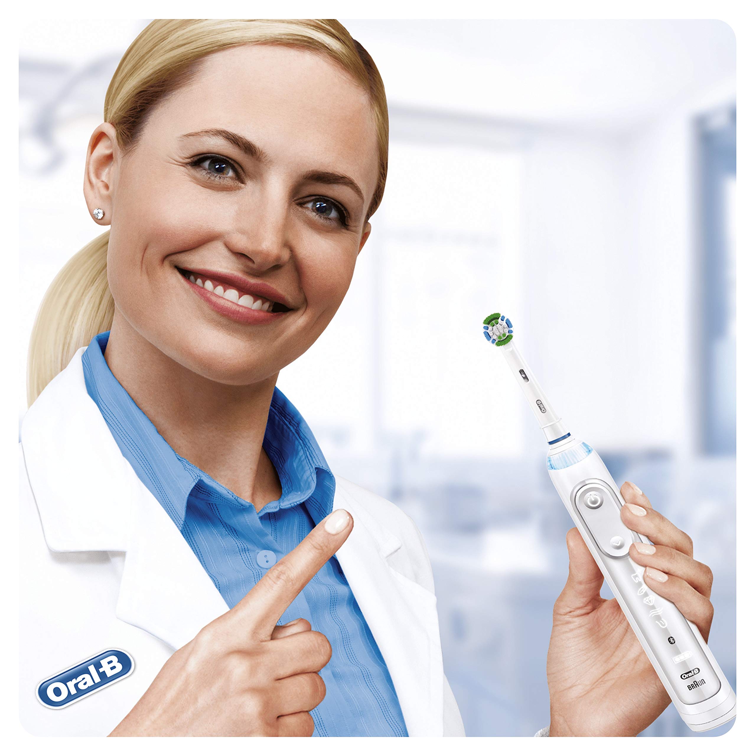 Oral-B Precision Clean Replacement Brush Heads for Electric Toothbrush, 6 Pack – CleanMaximizer Bristles for Optimal Dental Care – Perfect for Travel & Daily Oral Hygiene