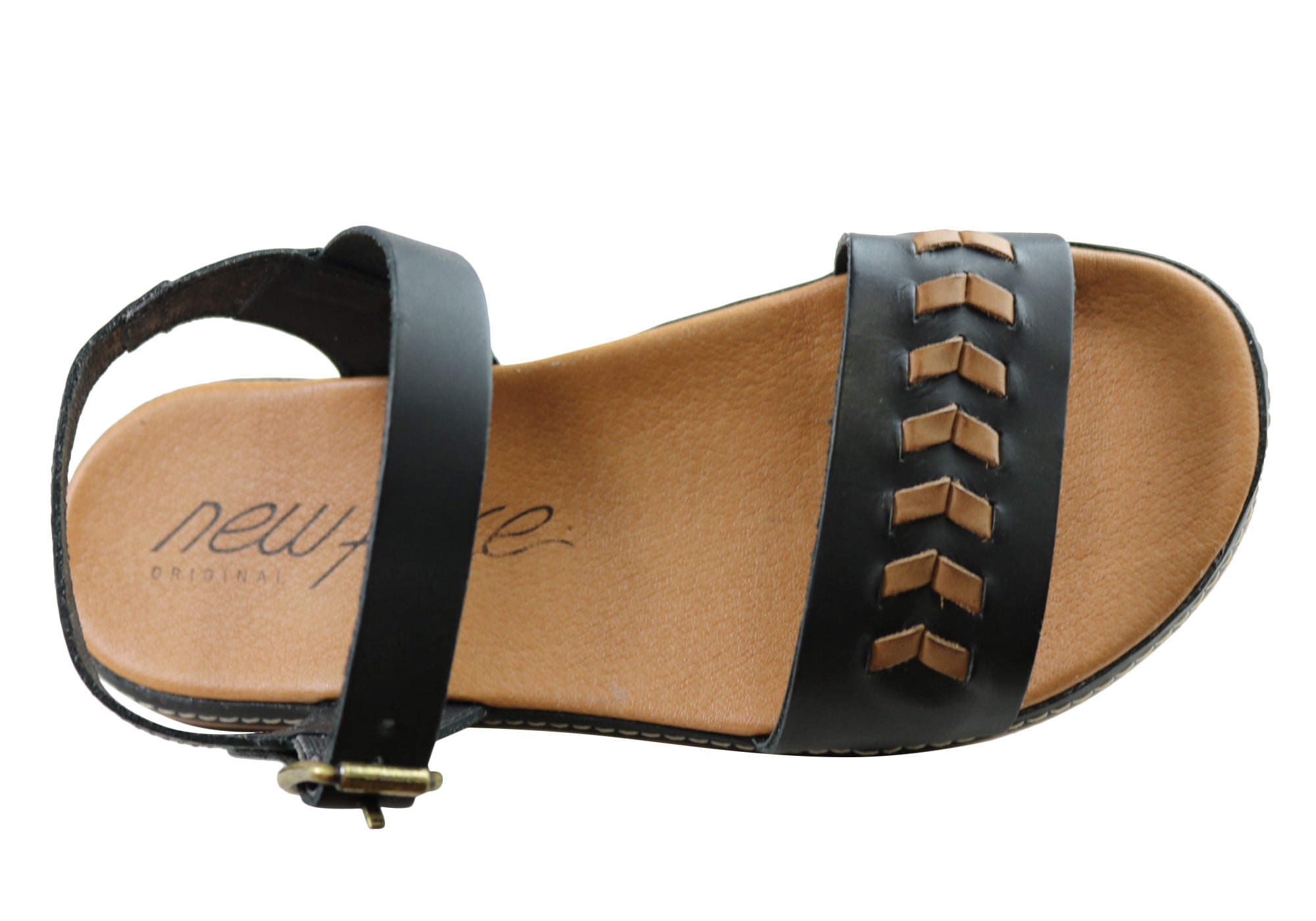 New Face Paradise Women's Comfortable Leather Sandals - Handmade in Brazil - Perfect for Beach, Vacation & Summer Outfits