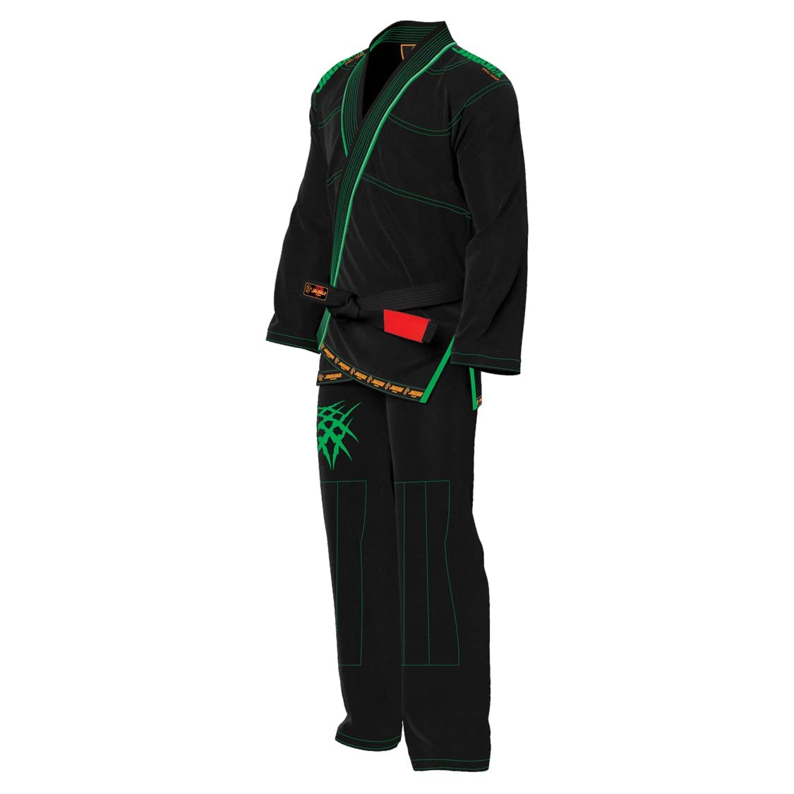 JAGUAR PRO GEAR Classic Series BJJ Gi - Lightweight Brazilian Jiu Jitsu Kimono for Kids & Adults (Unisex) with Free White Belt - Perfect for Training, Competition & Martial Arts Practice