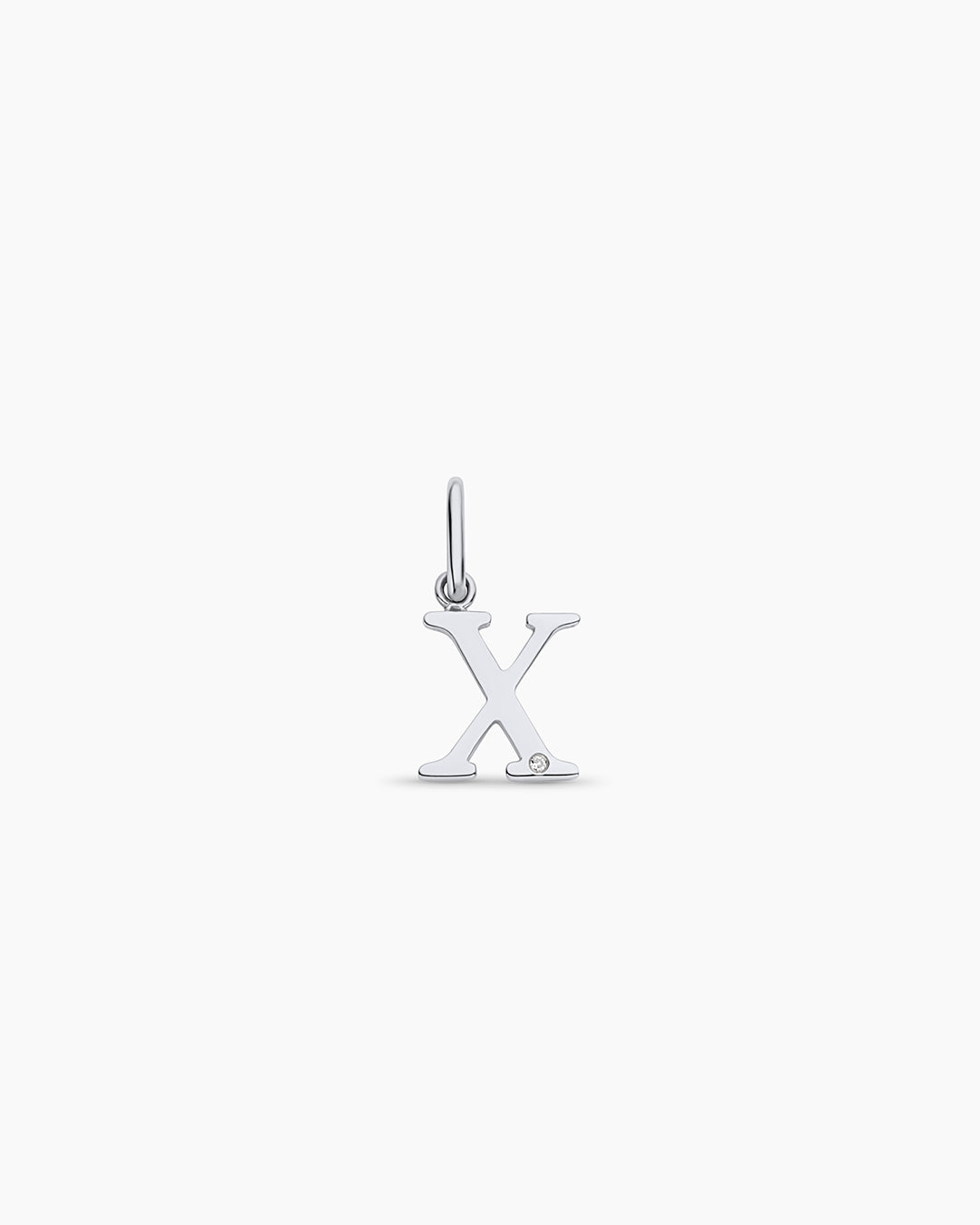 Vintage Diamond Alphabet Charms - Elegant Initial Pendant Necklace for Women, Perfect for Gifts, Anniversaries, and Special Occasions