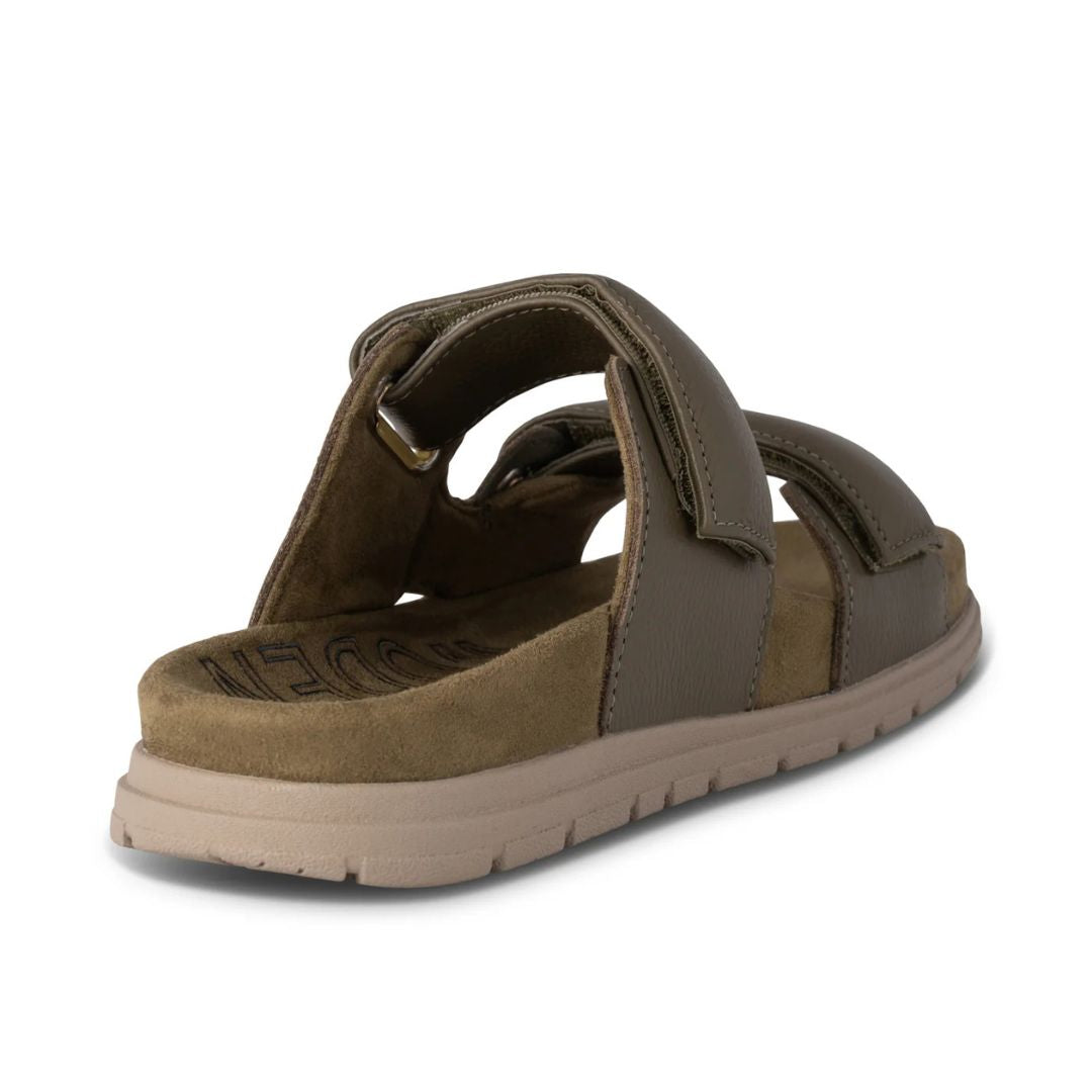 Woden Lisa Leather Sandal - Women's Comfortable Strappy Flat Sandals for Summer | Beach, Vacation & Casual Wear
