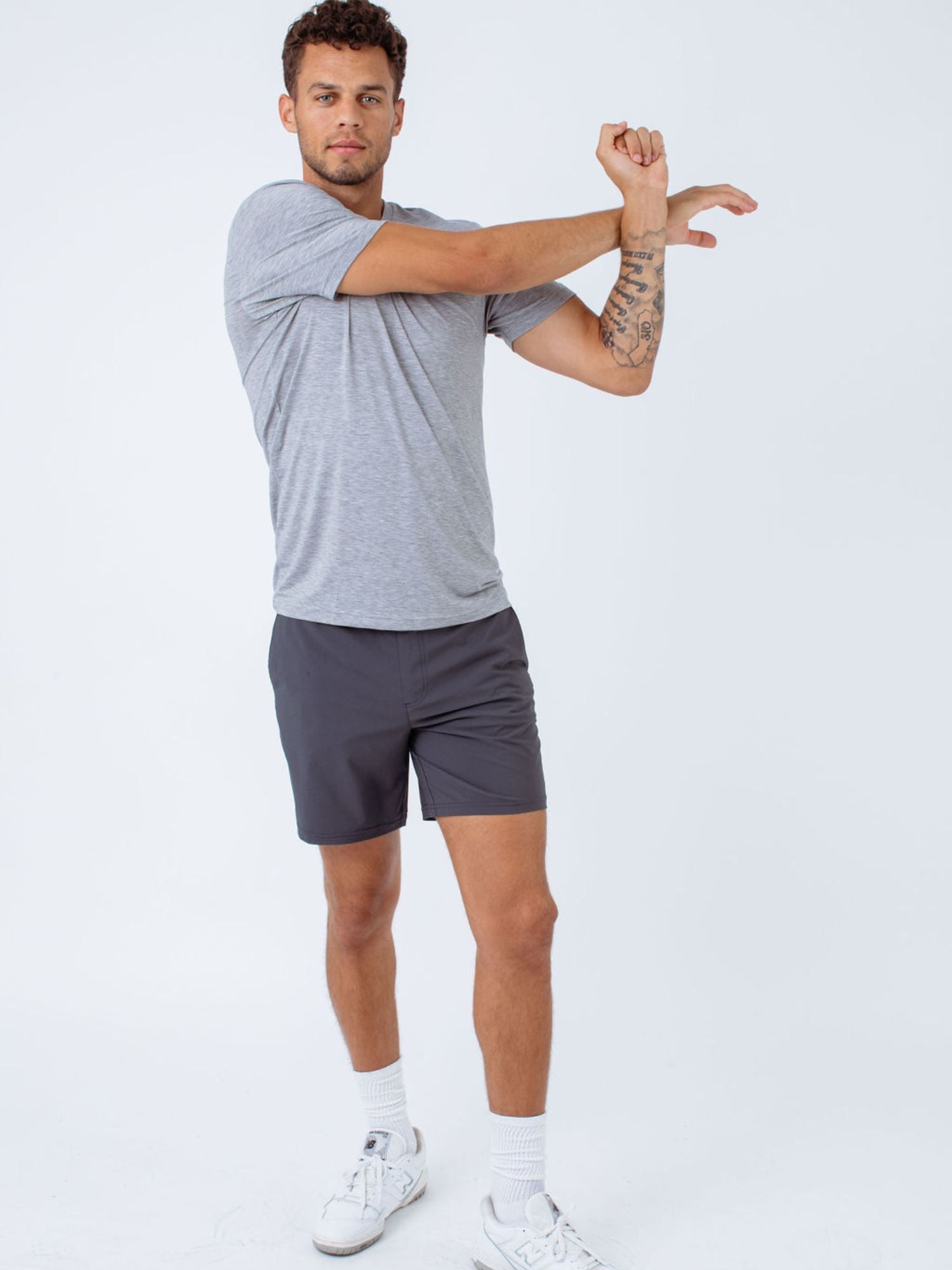 Performance Crew Socks 3-Pack - Moisture-Wicking, Breathable & Cushioned for Running, Hiking & Everyday Comfort