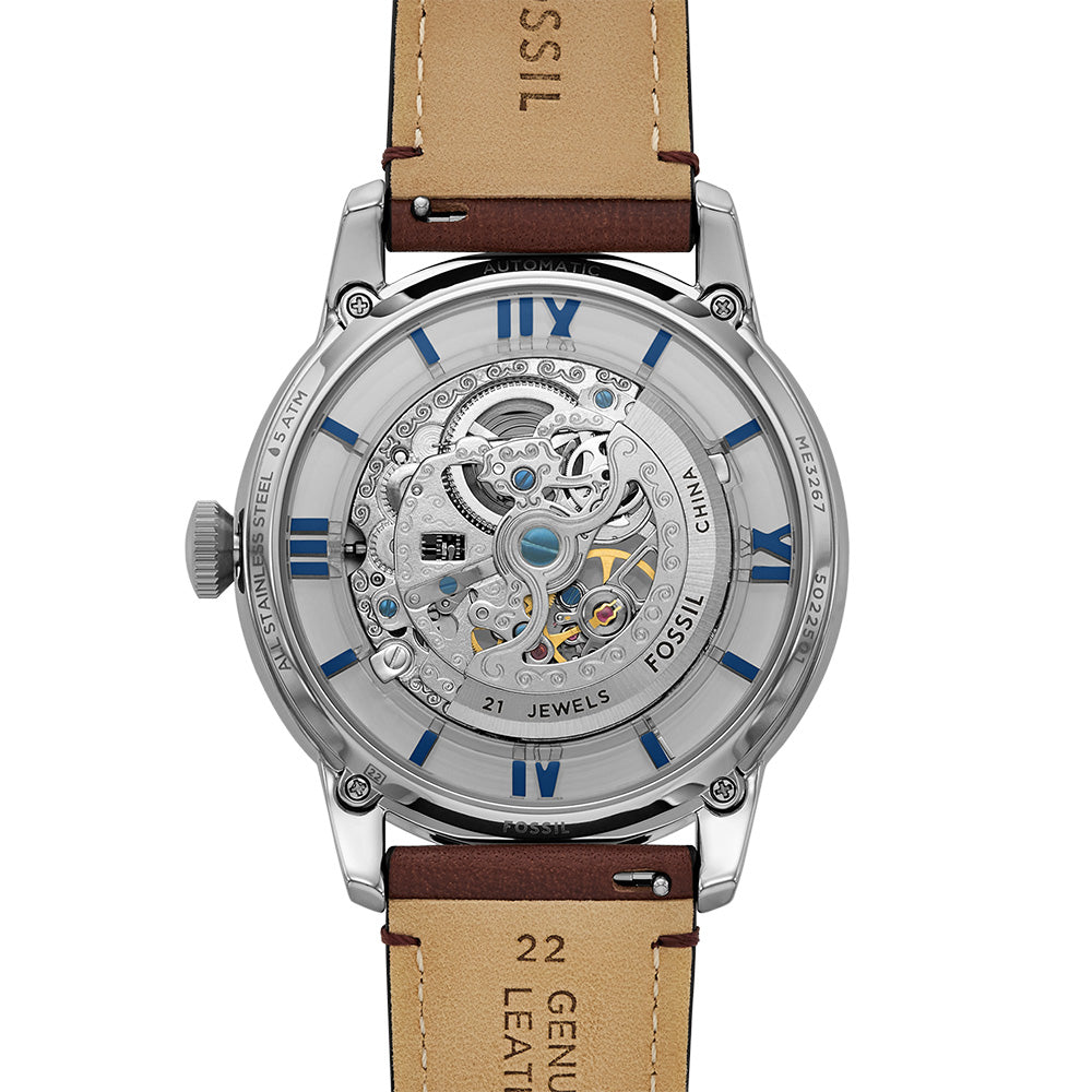 Fossil Townsman ME3267 Automatic Men's Watch - Stylish & Durable for Everyday Wear, Business & Casual Outfits