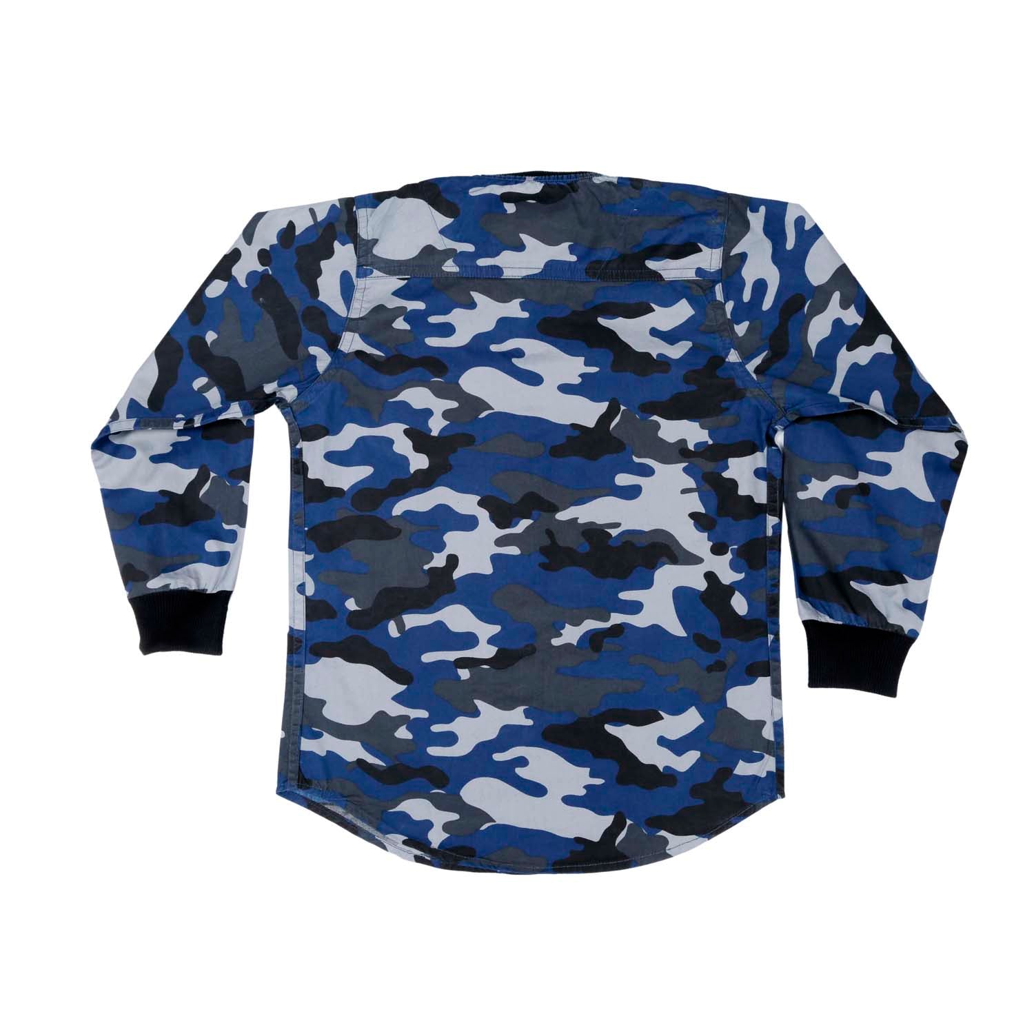 Stylish MashUp Camouflage Bomber Shacket (Shirt Jacket) for Men & Women - Water-Resistant Lightweight Outdoor Wear for Hiking, Camping & Street Fashion