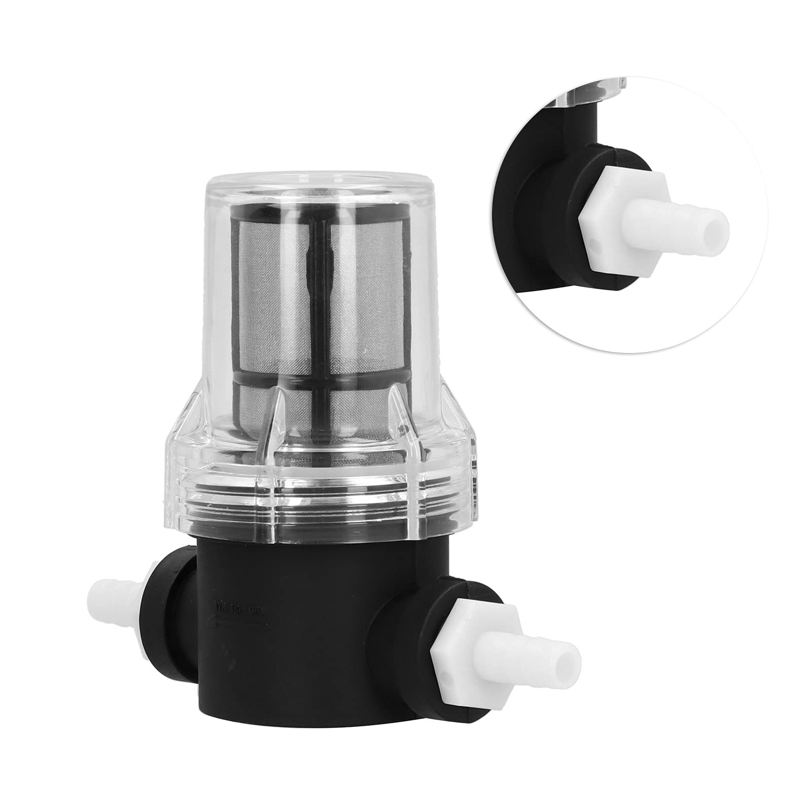 **150 Micron 80 Mesh Professional Inline Water Strainer - Hose Barb Inline Filter for Home Brewing, Beer Making & Water Filtration | Perfect for Home Brew Kits, Keg Systems & DIY Beverage Projects**