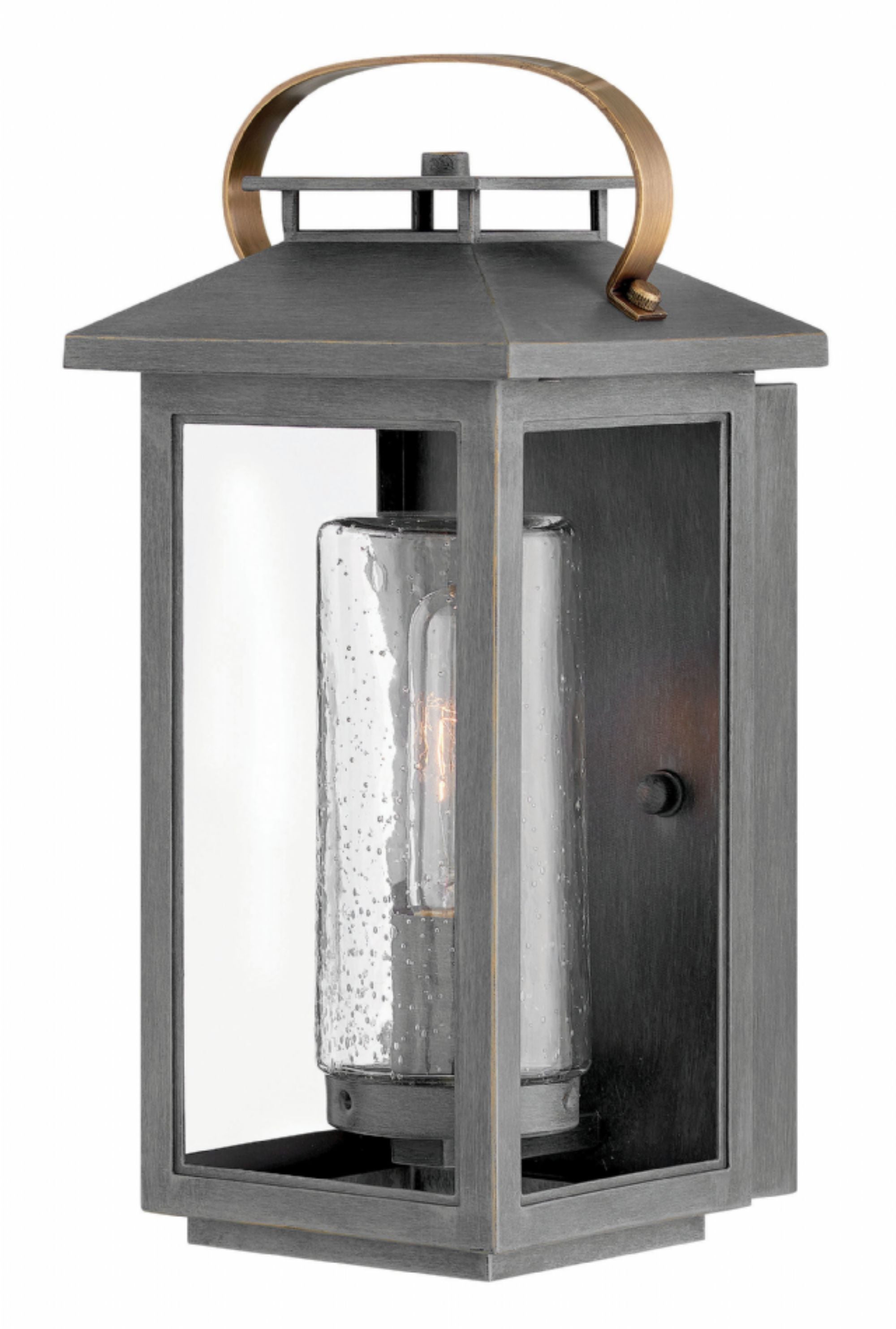 Atwater Outdoor Lantern - Waterproof LED Wall Light for Porch, Garden & Patio - Vintage Style Exterior Lighting with Dusk to Dawn Sensor - Perfect for Home, Yard & Outdoor Decor