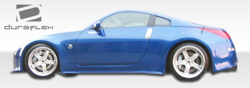 Duraflex Drifter 2 Side Skirts Rocker Panels for 2003-2008 Nissan 350Z Z33 - Aerodynamic Body Kit Upgrade for Enhanced Style & Performance | Perfect for Car Enthusiasts & Street Racing Modifications