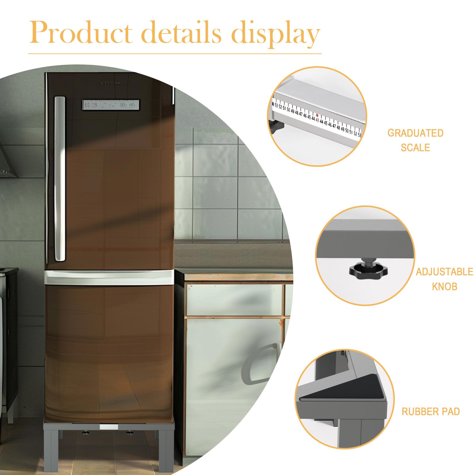 Heavy Duty Stainless Steel Laundry Pedestal Stand - 12