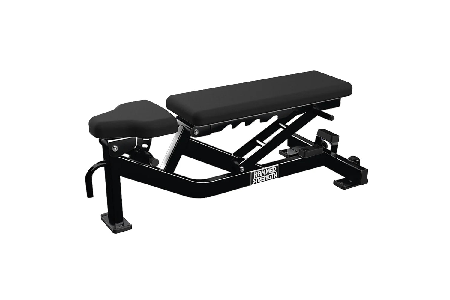Hammer Strength Adjustable Weight Bench for Home Gym - Heavy Duty Workout Bench for Strength Training, Dumbbell Exercises & Full Body Workouts