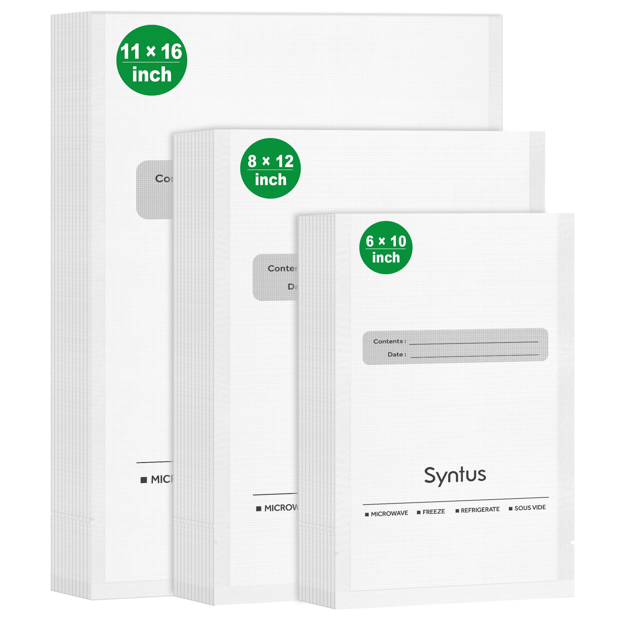 Premium Vacuum Sealer Bags 150-Pack - 11