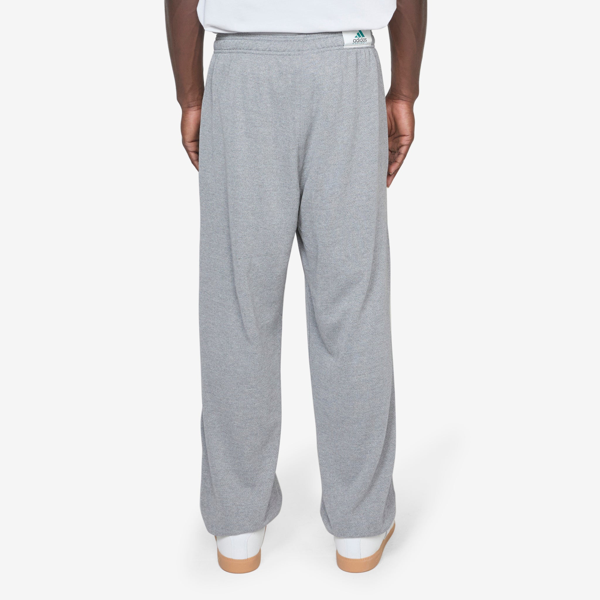 EQT Reflective Joggers for Men & Women - Medium Grey Heather Running Pants with 360° Reflective Strips | Comfortable Workout Joggers for Night Running, Gym Training & Outdoor Activities