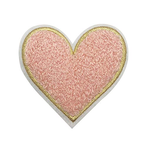 27 Pcs Chenille Letters Iron-on Patches for Clothing DIY - Soft Pink Embroidery Appliques for Kids, Teens & Adults - Perfect for Jackets, Jeans, Backpacks & DIY Crafts