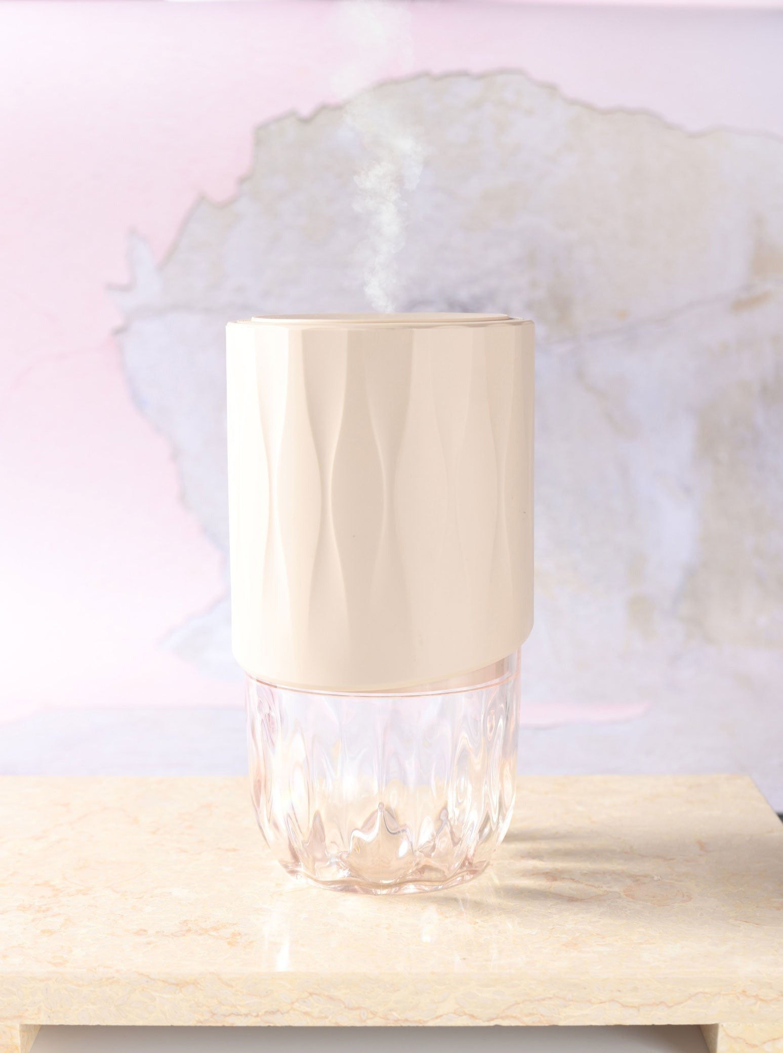 Aroma Petal Crystal Essential Oil Diffuser with Bonus Oil - Perfect for Home, Office, and Spa Relaxation