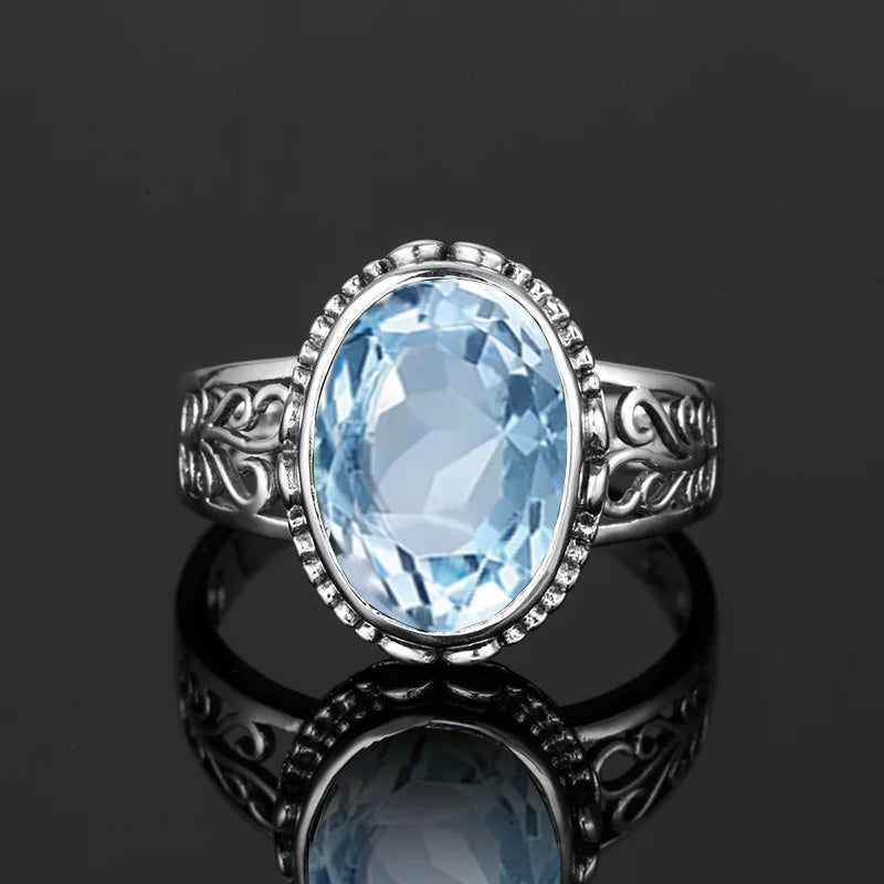 Gleam Tale Ring - Elegant Sterling Silver Stackable Ring for Women | Perfect for Everyday Wear, Gift Giving & Special Occasions