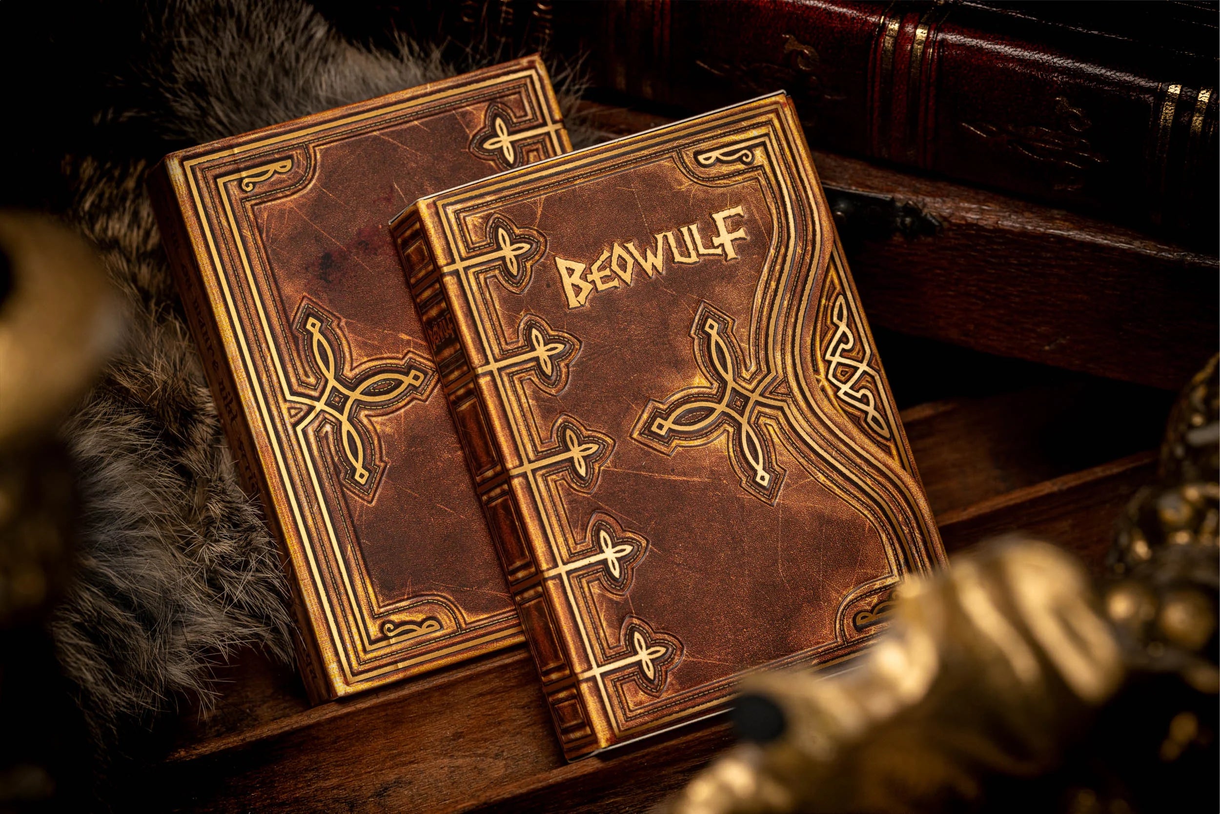Beowulf Playing Cards - Premium Viking-Themed Deck for Poker, Magic Tricks & Collectors | Perfect for Game Nights, Gifts & Card Enthusiasts