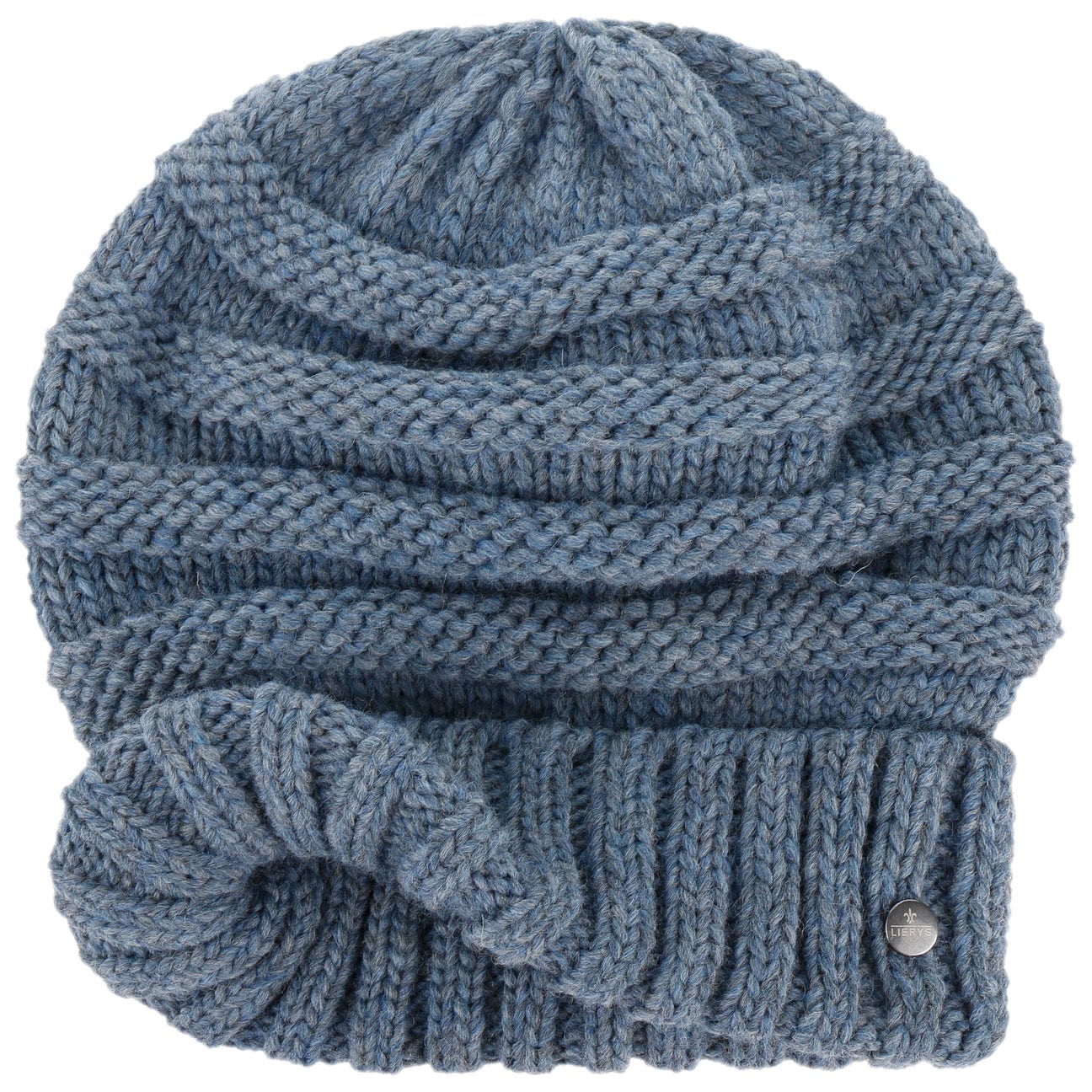Lierys Long Beanie Knit Hat for Men & Women - Winter Warm Stretchy Slouchy Beanie - Cozy Soft Ribbed Knit Cap for Cold Weather - Perfect for Skiing, Hiking, and Outdoor Activities