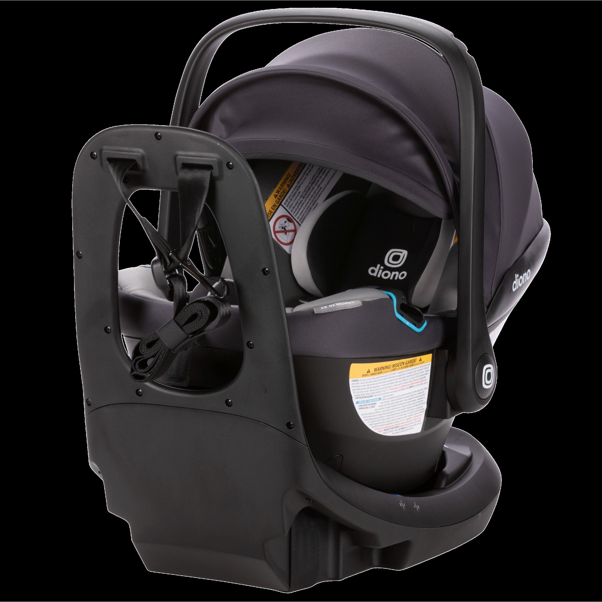 Diono LiteClik 30 XT SafePlus Infant Car Seat - Lightweight & Safe Baby Car Seat for Newborns to 30 lbs | Perfect for Travel, Daily Commute & Family Road Trips