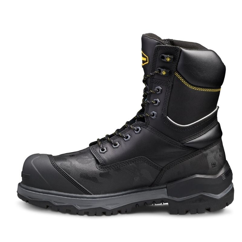 Terra Gantry Men's 8 Composite Toe Work Boots - CSA Approved Safety Shoes for Construction & Industrial Work - Black (TR0A4NRQBLK) | Slip Resistant & Comfortable for Warehouse, Factory & Outdoor Jobs