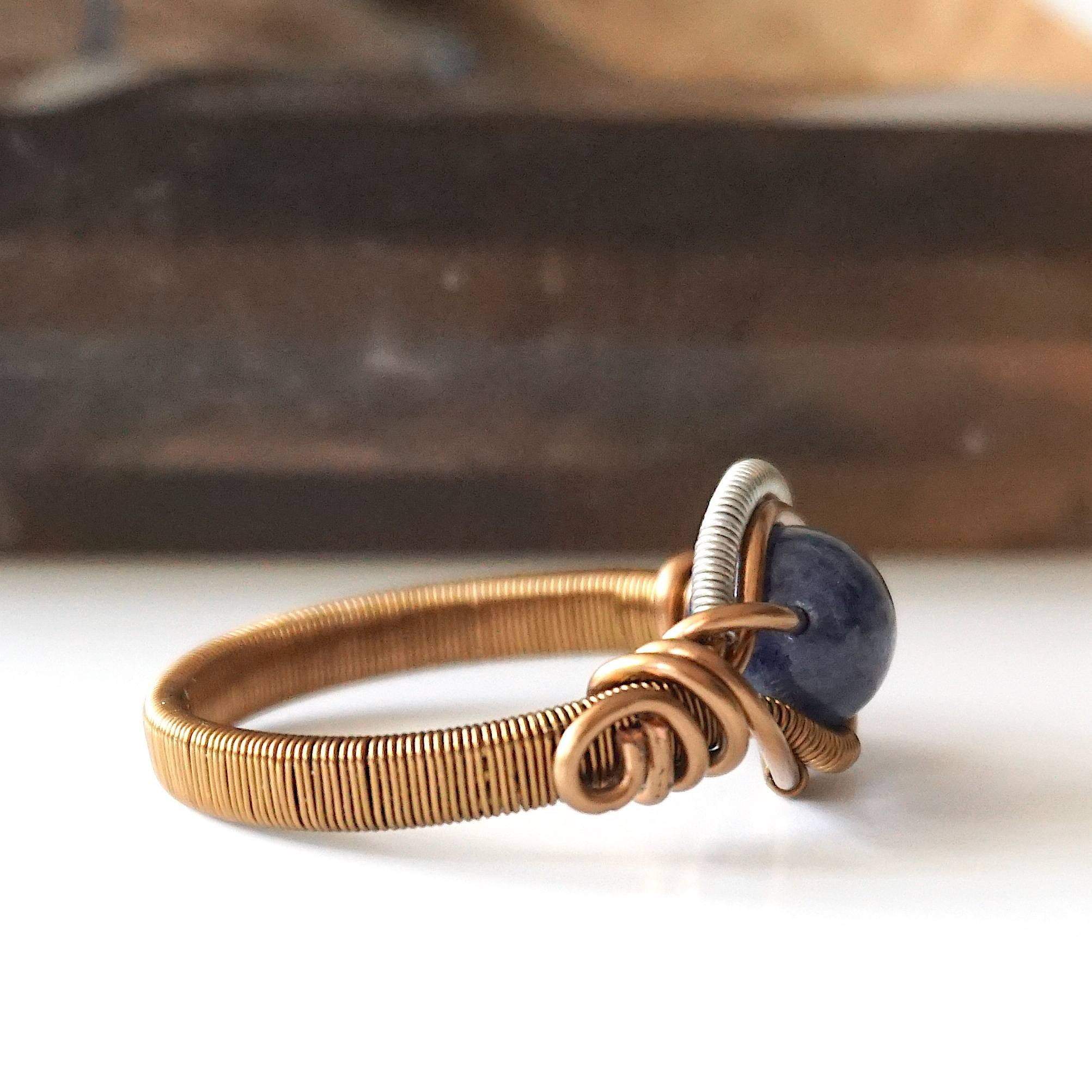 Natural Sapphire Ring for Women - Genuine Blue Sapphire Jewelry for Engagement, Wedding & Everyday Wear