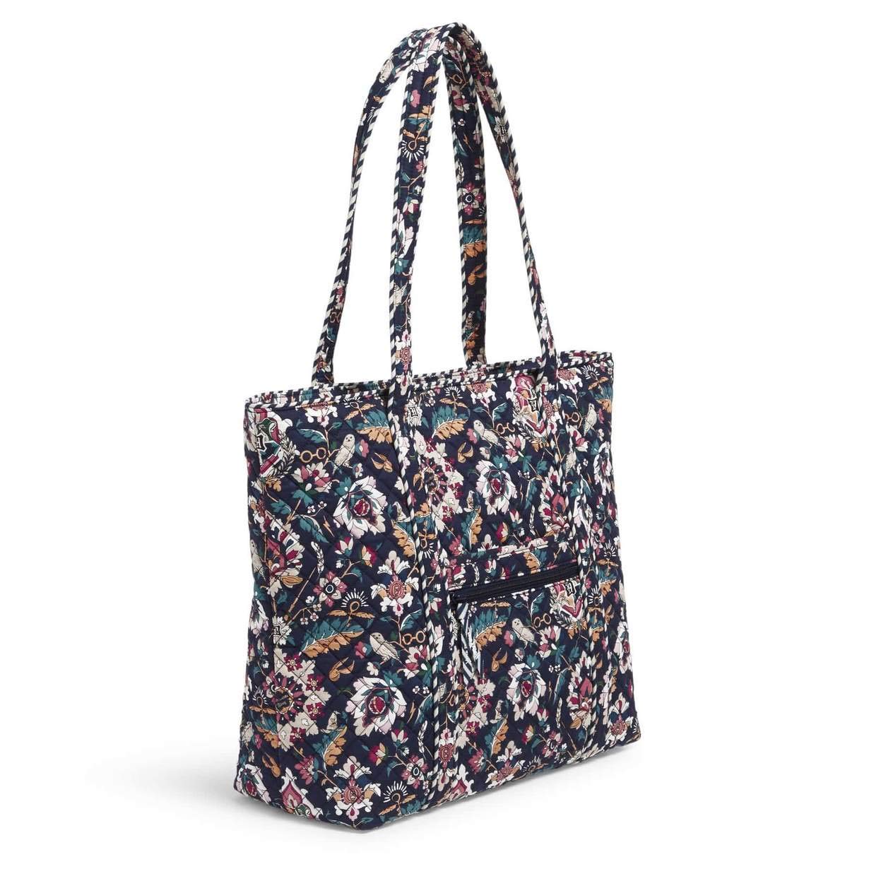Vera Bradley Large Vera Tote Bag - Stylish & Spacious Women's Handbag for Work, Travel & Everyday Use
