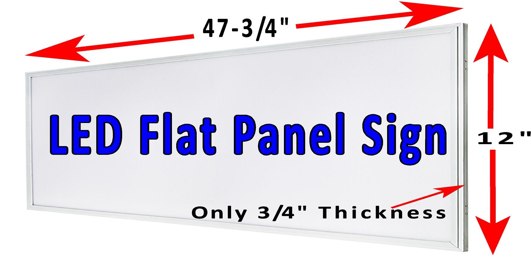 LED Light Box Sign 48