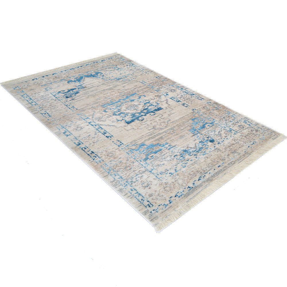 Silkoria Machine Woven Rug - Soft & Durable Area Rug for Living Room, Bedroom, Office - Non-Slip & Easy to Clean Home Decor