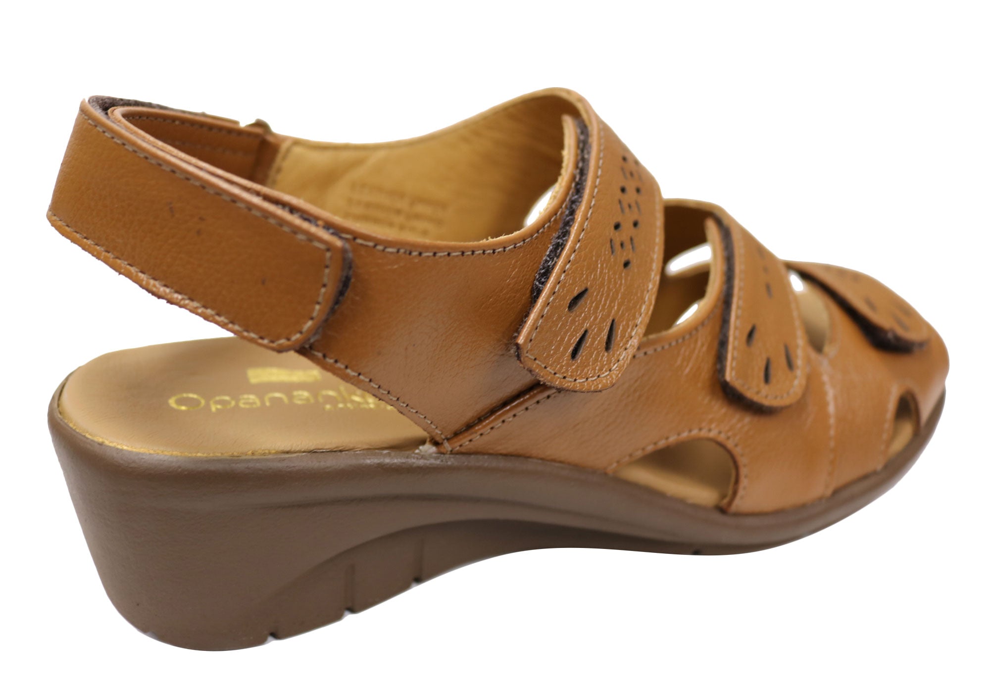 Opananken Katrina Women's Comfortable Brazilian Leather Sandals - Stylish & Supportive Summer Footwear for Beach, Travel & Casual Outings