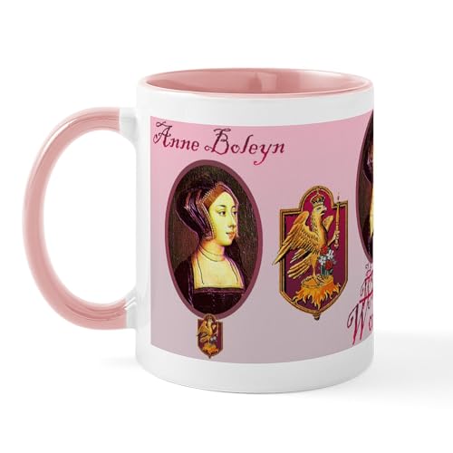 White/Pink Inside - Anne Boleyn Woman Mug