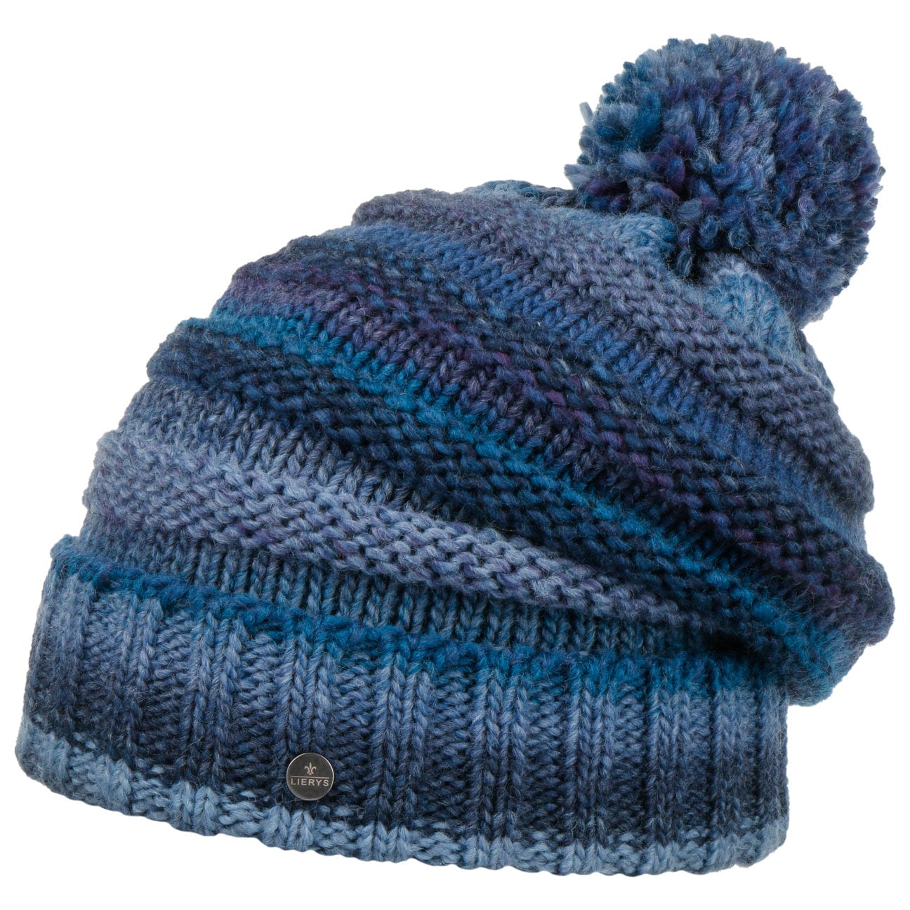 Lierys Faux Fur Pompom Beanie - Soft Winter Knit Hat for Women & Men - Cozy Cold Weather Accessory for Skiing, Snowboarding & Outdoor Activities