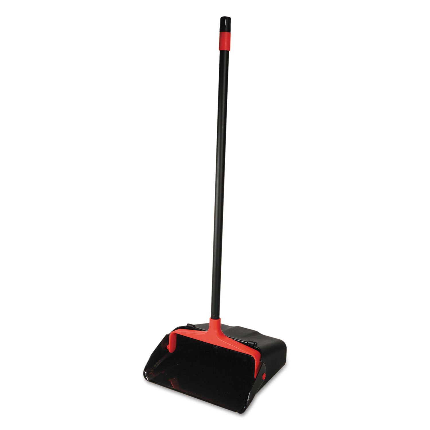 MaxiPlus Heavy Duty Lobby Dust Pan with Rear Wheels - 6 Pack for Commercial & Home Use - Ideal for Hard Floors, Kitchens, Offices & Schools