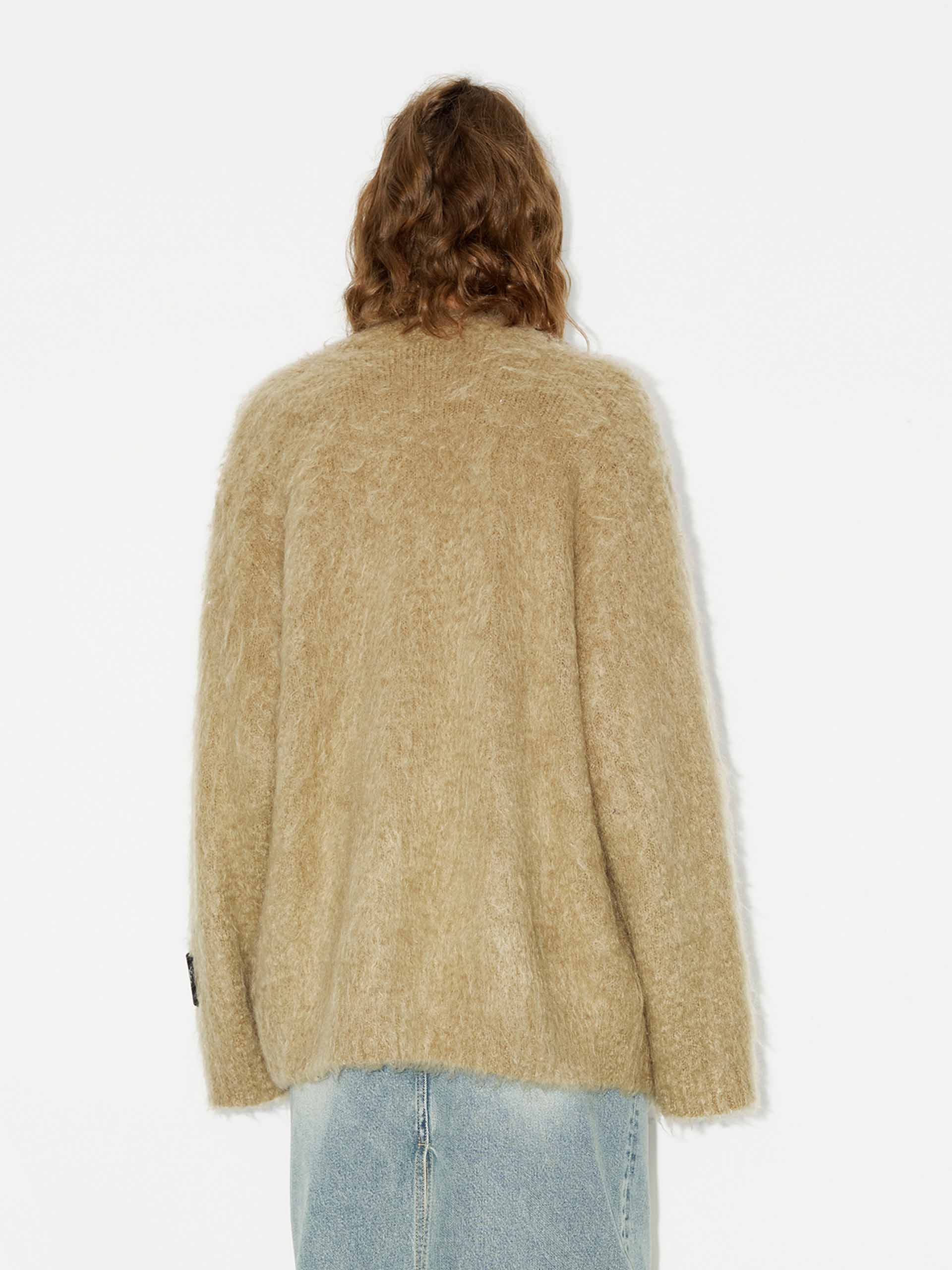 Soft Loose Brushed Knit Cardigan Sweater for Women - Cozy Long Open Front Wrap - Perfect for Fall, Winter & Layering Outfits