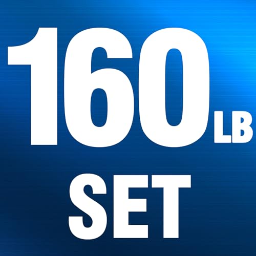160lb Set (Pair of 10,25,45lb)