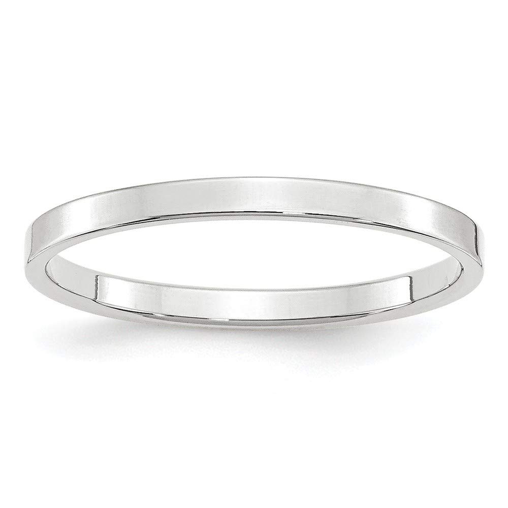 10K Gold Flat Band Ring for Women - Thin & Wide Sizes 2mm-12mm in White, Yellow & Rose Gold | Dainty Stackable Ring, Wedding Band, Anniversary Gift for Her | Perfect for Everyday Wear, Stacking & Special Occasions