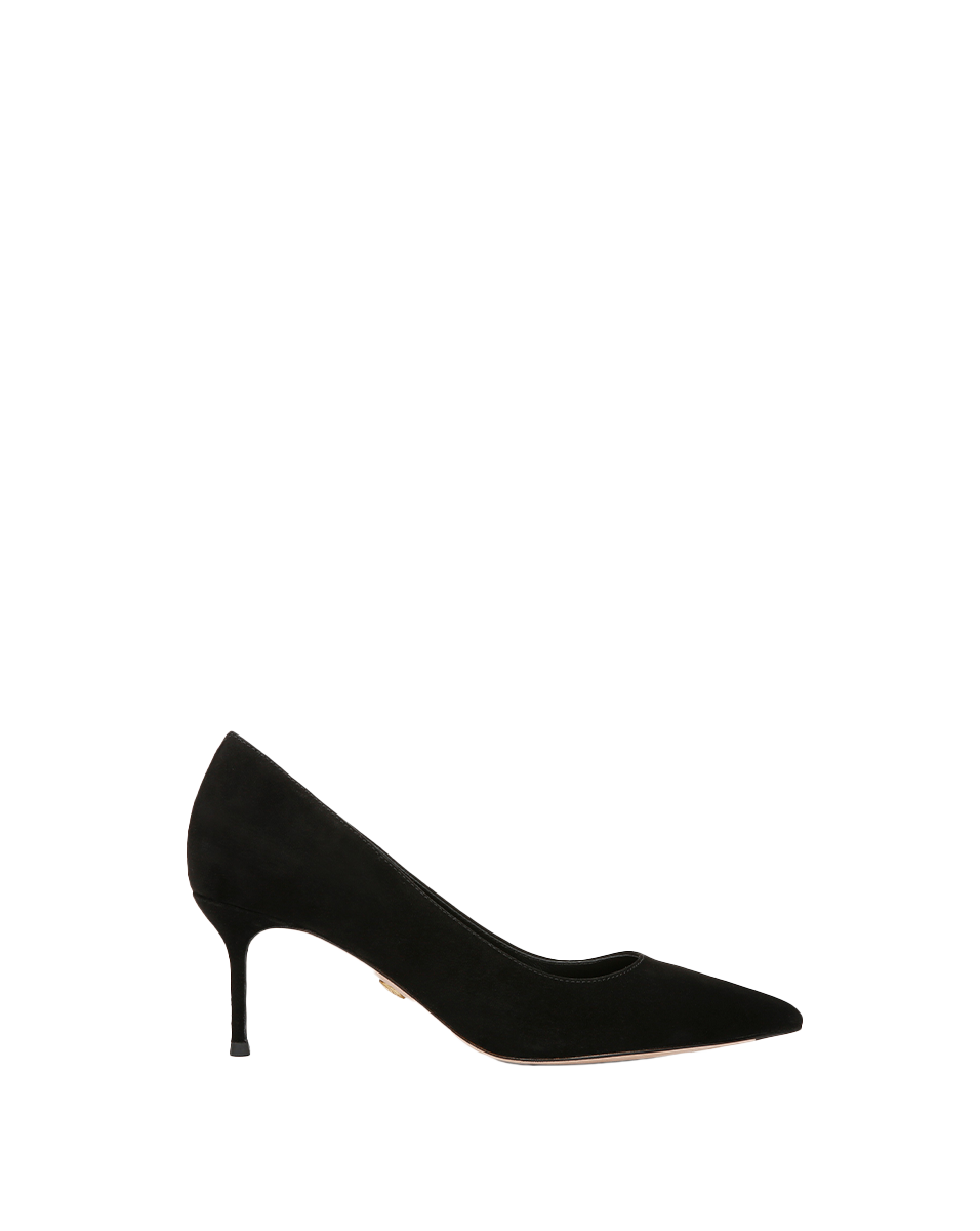Rita Suede Pump Shoes for Women - Black Elegant Heels | Perfect for Office, Parties & Evening Events