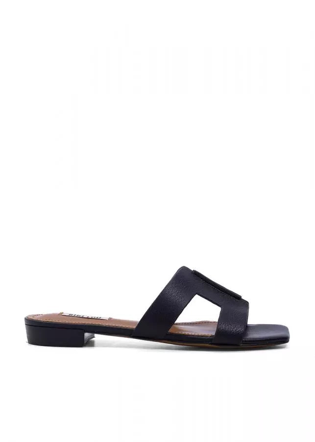 Chieko Women's Comfortable Black Sandals - Perfect for Beach, Vacation & Summer Outfits