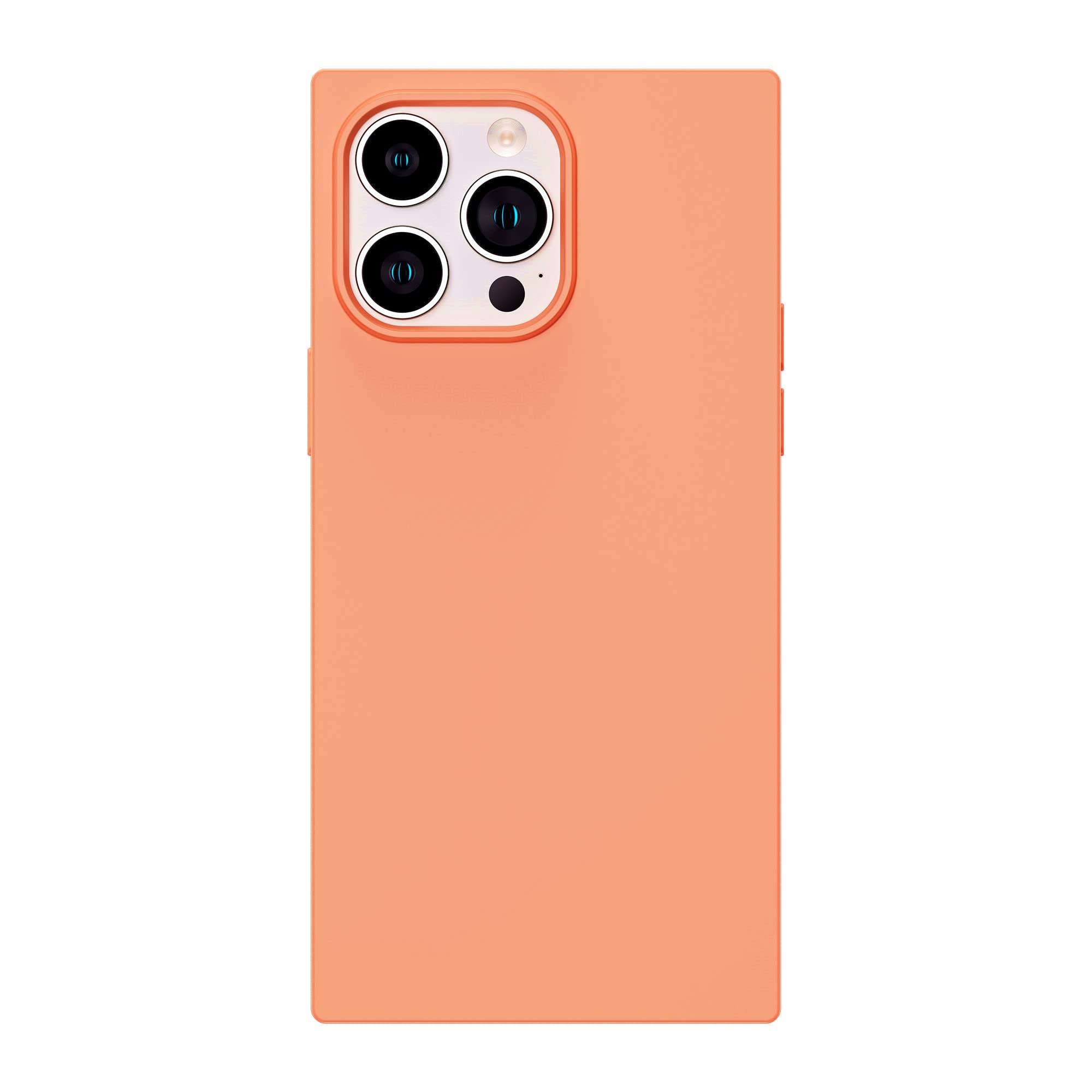 Cocomii Square iPhone 13 Pro Case - Premium Slim Silicone Cover with Matte Finish & Microfiber Lining - Lightweight Protective Case for Apple iPhone 13 Pro (Marigold Orange) - Perfect for Everyday Use, Work & Travel